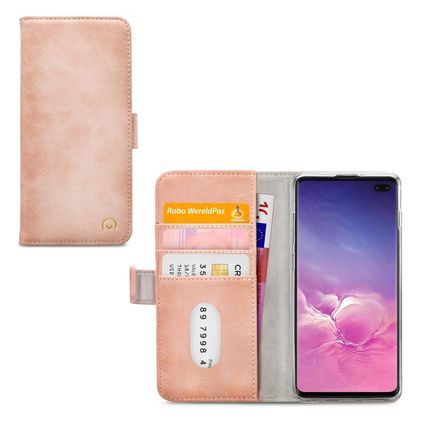 Mobilize Elite Gelly Samsung Galaxy S10 Plus Hoesje Bookcase - Soft Pink