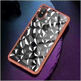 Mobigear Diamond iPhone XS Max Hoesje Flexibel TPU Backcover - Roségoud Mobigear Diamond iPhone XS Max Hoesje Flexibel TPU Backcover - Roségoud