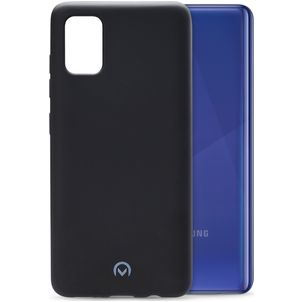 Mobilize Rubber Gelly Samsung Galaxy A41 Hoesje Flexibel TPU Backcover - Matt Black