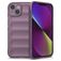 Mobigear Bumpy iPhone 14 Hoesje Flexibel TPU Backcover - Paars