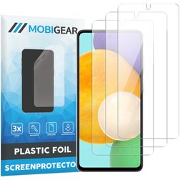 Mobigear Samsung Galaxy A52 Screenprotector Folie - Case Friendly (3-Pack)