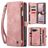 CaseMe 008 Google Pixel 9a Hoesje Uitneembare 2in1 Bookcase Portemonnee - Roze