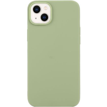 Mobigear Colors iPhone 14 Plus Hoesje Flexibel TPU Backcover - Groen