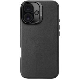 Decoded iPhone 16 MagSafe Hoesje Echt Leer Backcover - Zwart