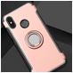 Mobigear Armor Ring Xiaomi Mi 8 Hoesje Hardcase Backcover Shockproof met Ringhouder - Roségoud