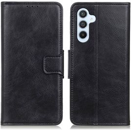 Mobigear Classy Samsung Galaxy A54 Hoesje Bookcase Portemonnee - Zwart