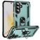 Mobigear Armor ring Samsung Galaxy A57 Hoesje Hardcase Backcover Shockproof met Ringhouder - Donkergroen