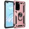 Mobigear Armor Ring Huawei P40 Hoesje Hardcase Backcover Shockproof met Ringhouder - Roségoud