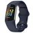 Mobigear Sport Dual Siliconen Fitbit Charge 5 Bandje Druksluiting - Donkerblauw
