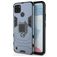 Mobigear Armor Ring Realme C25Y Hoesje Hardcase Backcover Shockproof met Ringhouder - Blauw