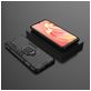 Mobigear Armor Ring OPPO A91 Hoesje Hardcase Backcover Shockproof met Ringhouder - Zwart