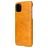 Fierre Shann Premium Card iPhone 11 Hoesje Backcover met Pasjeshouder - Cognac
