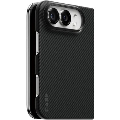 CARE by PanzerGlass Discovery iPhone Duo MagSafe Hoesje Hardcase Backcover - Zwart