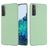 Mobigear Rubber Touch Samsung Galaxy S21 Siliconen Hoesje Backcover - Groen