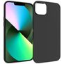 Mobigear Colors iPhone 14 Hoesje Flexibel TPU Backcover - Zwart