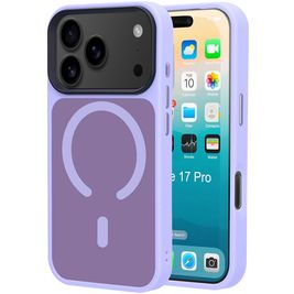 Mobiparts Hardcover iPhone 17 Pro MagSafe Hoesje Hardcase Backcover - Satin Lila