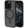 Mobiparts Hardcover iPhone 16 Pro MagSafe Hoesje Hardcase Backcover - Satin Black