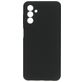 Mobiparts Samsung Galaxy A04s Siliconen Hoesje Backcover - Zwart