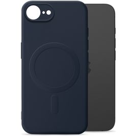 My Style Protective Flex iPhone 16e MagSafe Hoesje Flexibel TPU Backcover - Marineblauw