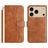 Mobigear S Line iPhone 17 Pro Hoesje Bookcase Portemonnee - Bruin