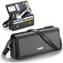 CaseMe ME30 Crossbody Telefoontasje - Large - Zwart
