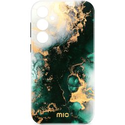 MIO Samsung Galaxy S25 MagSafe Hoesje Hardcase Backcover - Green Marble