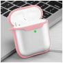 Mobigear Shockproof Apple AirPods 2 Hoesje Flexibel TPU - Roze