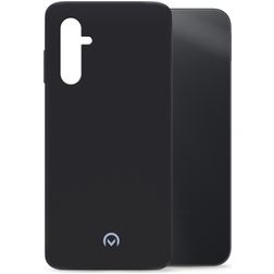 Mobilize Rubber Gelly Samsung Galaxy A14 Hoesje Flexibel TPU Backcover - Matt Black