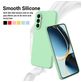 Mobigear Rubber Touch Samsung Galaxy A56 Siliconen Hoesje Backcover - Groen
