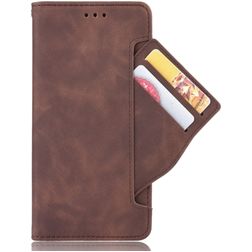 Mobigear Slide Wallet Xiaomi Redmi Note 9 Pro Hoesje Bookcase Portemonnee - Bruin