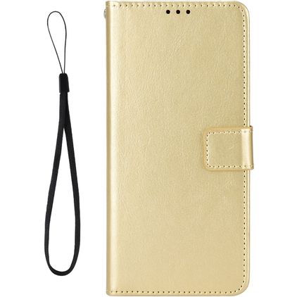 Mobigear Wallet HONOR X7 Hoesje Bookcase Portemonnee - Goud