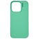Nudient Base iPhone 16 Pro Max Siliconen Hoesje Backcover - Mint Green