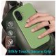 Mobigear Rubber Touch iPhone 16 Siliconen Hoesje Backcover - Groen