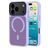 Mobiparts Hardcover iPhone 17 Pro MagSafe Hoesje Hardcase Backcover - Satin Lila