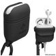 Catalyst Waterproof Apple AirPods 1 Hoesje Flexibel Siliconen Waterdicht - Slate Grey