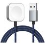 Mobigear USB-A Magnetic Oplader Apple Watch 1 Meter 3W 0.6A - Blauw