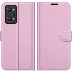 Mobigear Classic Realme GT Neo2 Hoesje Bookcase Portemonnee - Roze