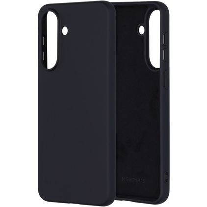 Mobiparts Samsung Galaxy A37 Siliconen Hoesje Backcover - Zwart