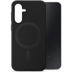 My Style Protective Flex Samsung Galaxy S25 FE MagSafe Hoesje Flexibel TPU Backcover - Zwart
