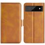 Mobigear Slim Magnet Google Pixel 6a Hoesje Bookcase Portemonnee - Cognac