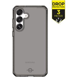 ITSKINS Level 2 SpectrumClear R Samsung Galaxy S25 FE Hoesje Flexibel TPU Backcover Shockproof - Smoke