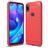 Mobigear Brushed Slim Xiaomi Mi Play Hoesje Flexibel TPU Backcover - Rood
