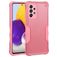 Mobigear Non-slip Armor Samsung Galaxy A73 Hoesje Hardcase Backcover Shockproof - Roze