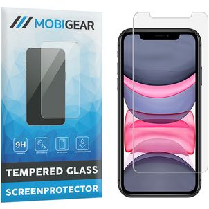 Mobigear iPhone 11 Pro Max Glazen Screenprotector - Case Friendly
