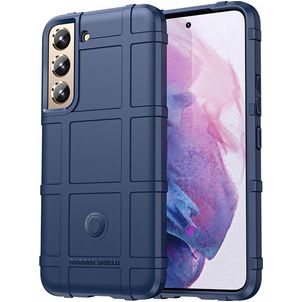 Mobigear Rugged Shield Samsung Galaxy S24 Plus Hoesje Flexibel TPU Backcover Shockproof - Blauw