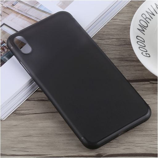 Mobigear Ultra Slim iPhone XR Hoesje Hardcase Extra Dun Backcover - Zwart