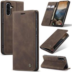 CaseMe 013 Samsung Galaxy A56 Hoesje Bookcase Portemonnee - Bruin