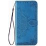 Mobigear Mandala Google Pixel 4a Hoesje Bookcase Portemonnee - Blauw