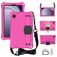 Mobigear HexStrap Samsung Galaxy Tab A11 Hoes EVA-schuim Backcover + Schouderband - Roze