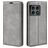 Mobigear Retro Slim OnePlus 10 Pro Hoesje Bookcase Portemonnee - Grijs